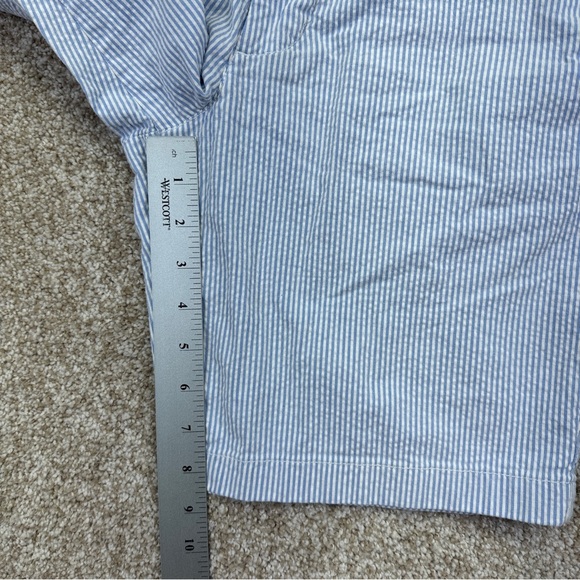 Vineyard Vines Seersucker Men's Blue Striped Breaker Shorts Size 30 - Picture 8 of 14
